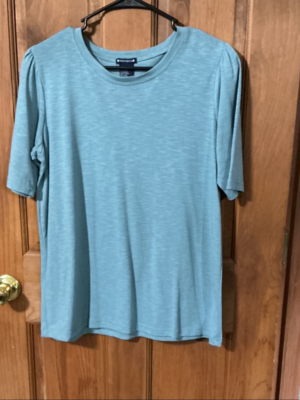 Architect Women's Short Sleeve Crew Tee in Light Teal